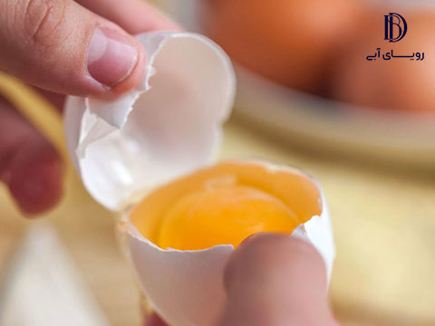 جلوگیری از ریزش ابرو با زرده تخم مرغ در خانه